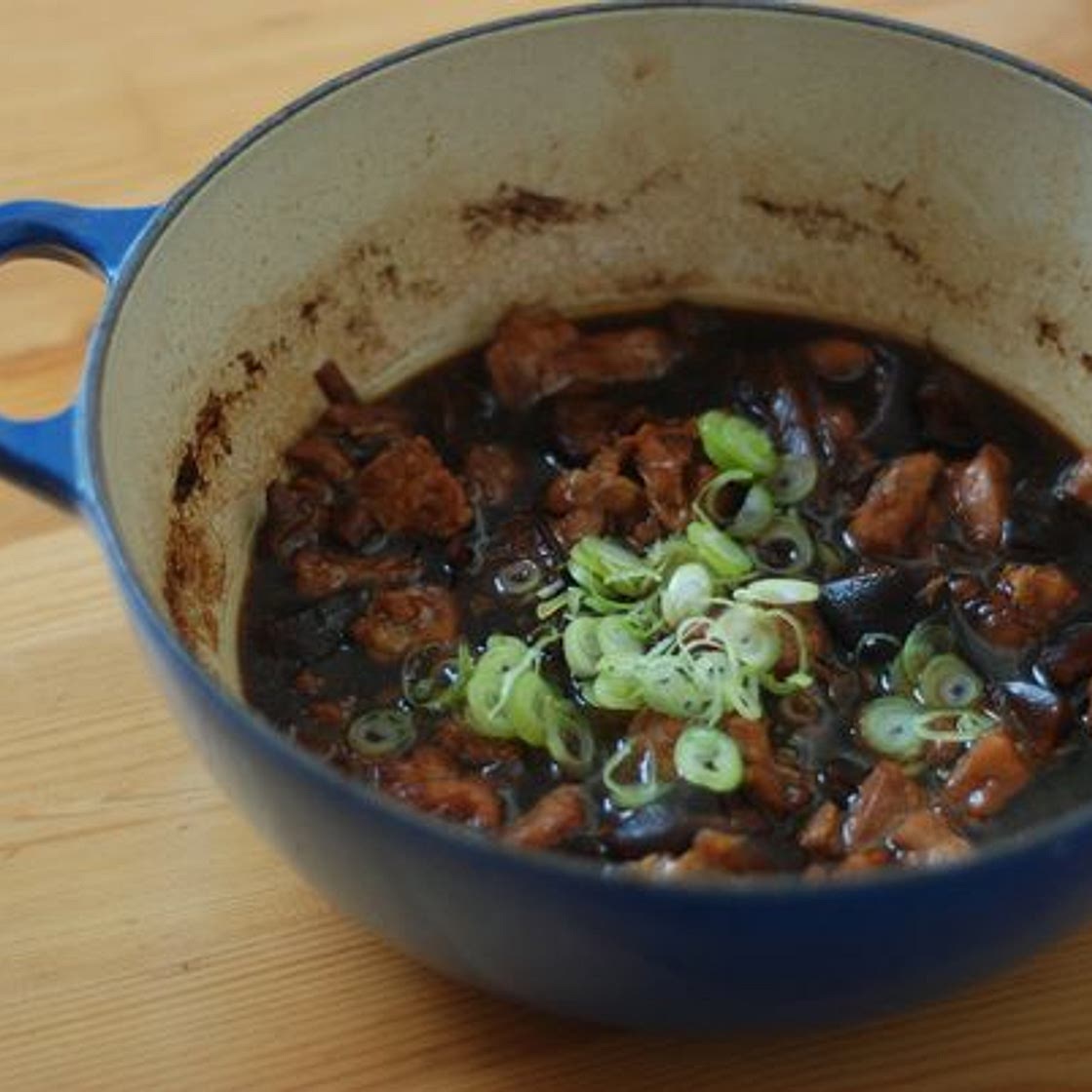Fuchsia Dunlop's Braised Chicken with Dried Shiitake Mushrooms