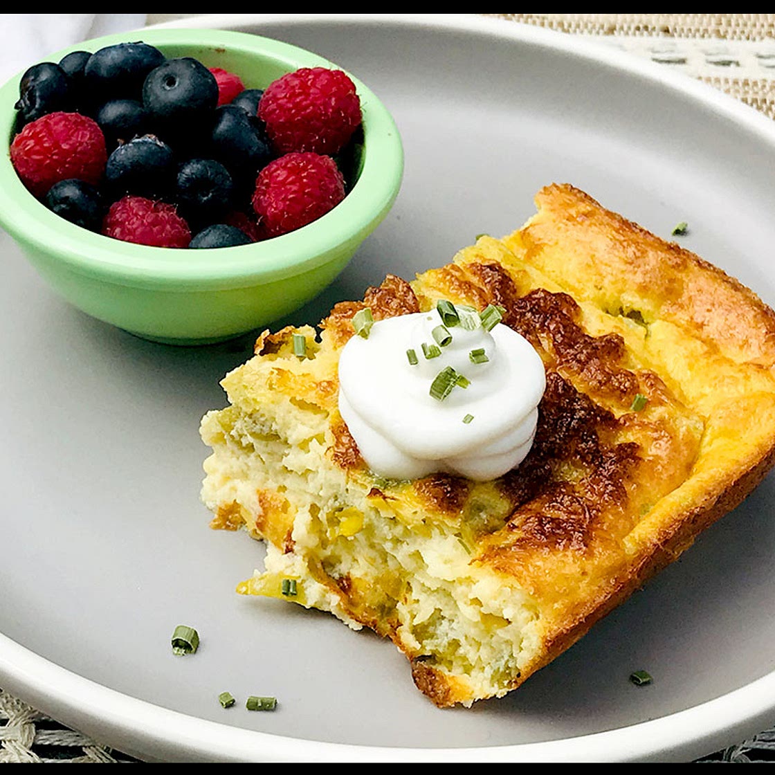 Southwest Breakfast Quiche