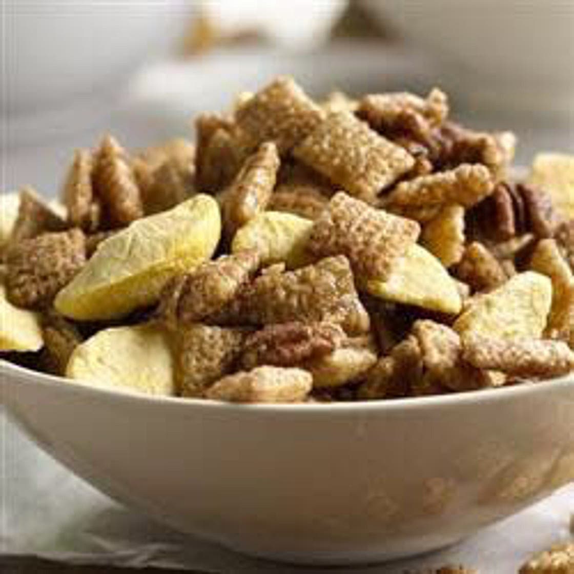 Peach Cobbler Chex Party Mix
