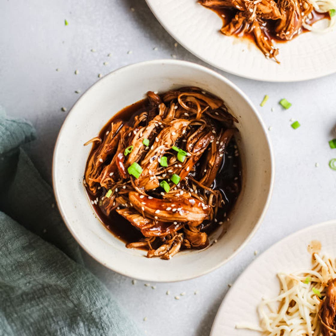 Instant Pot Honey Teriyaki Chicken (a Dump Recipe with FROZEN Chicken Breasts!)