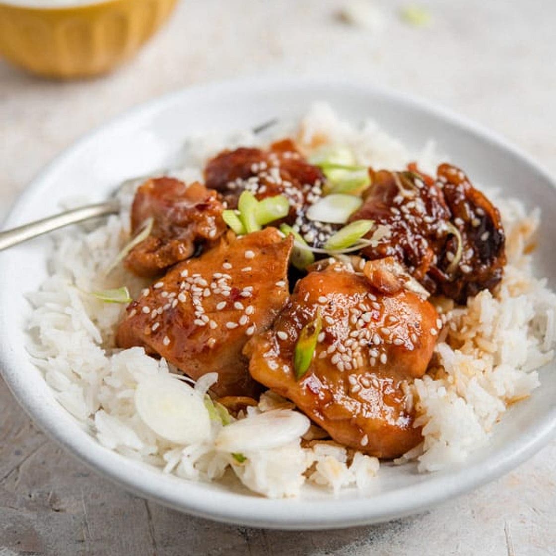 Slow Cooker Honey Sesame Chicken