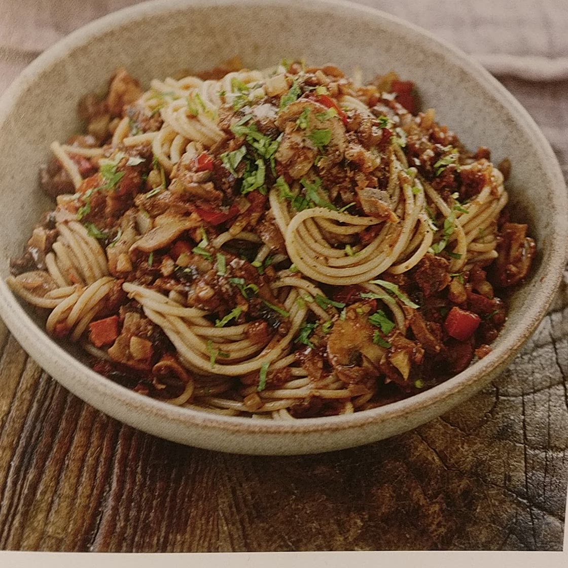 MUSHROOM & WALNUT RAGU