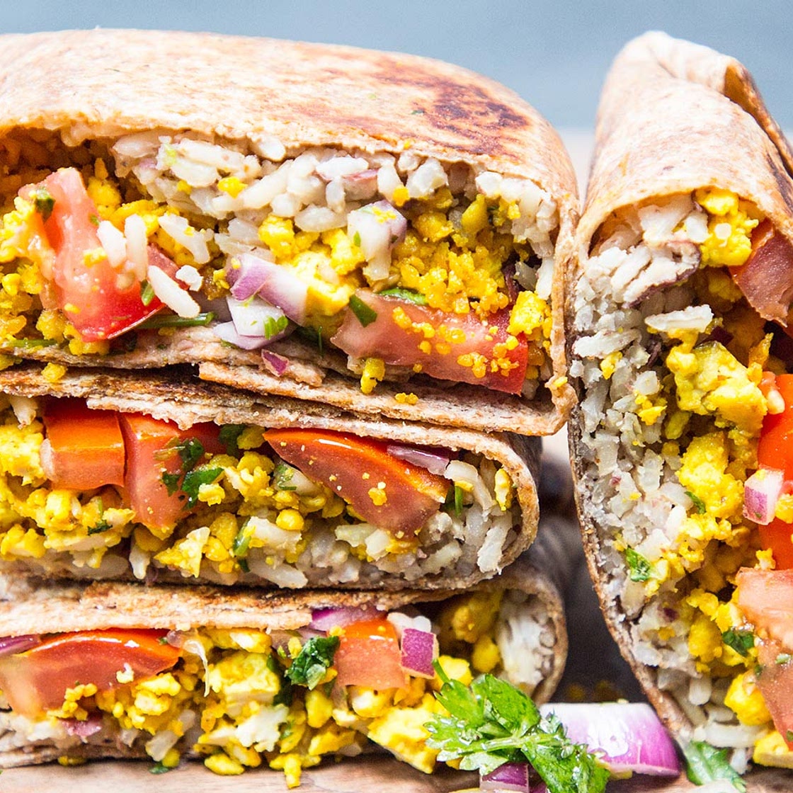 Tofoo Breakfast Burritos - Tofoo