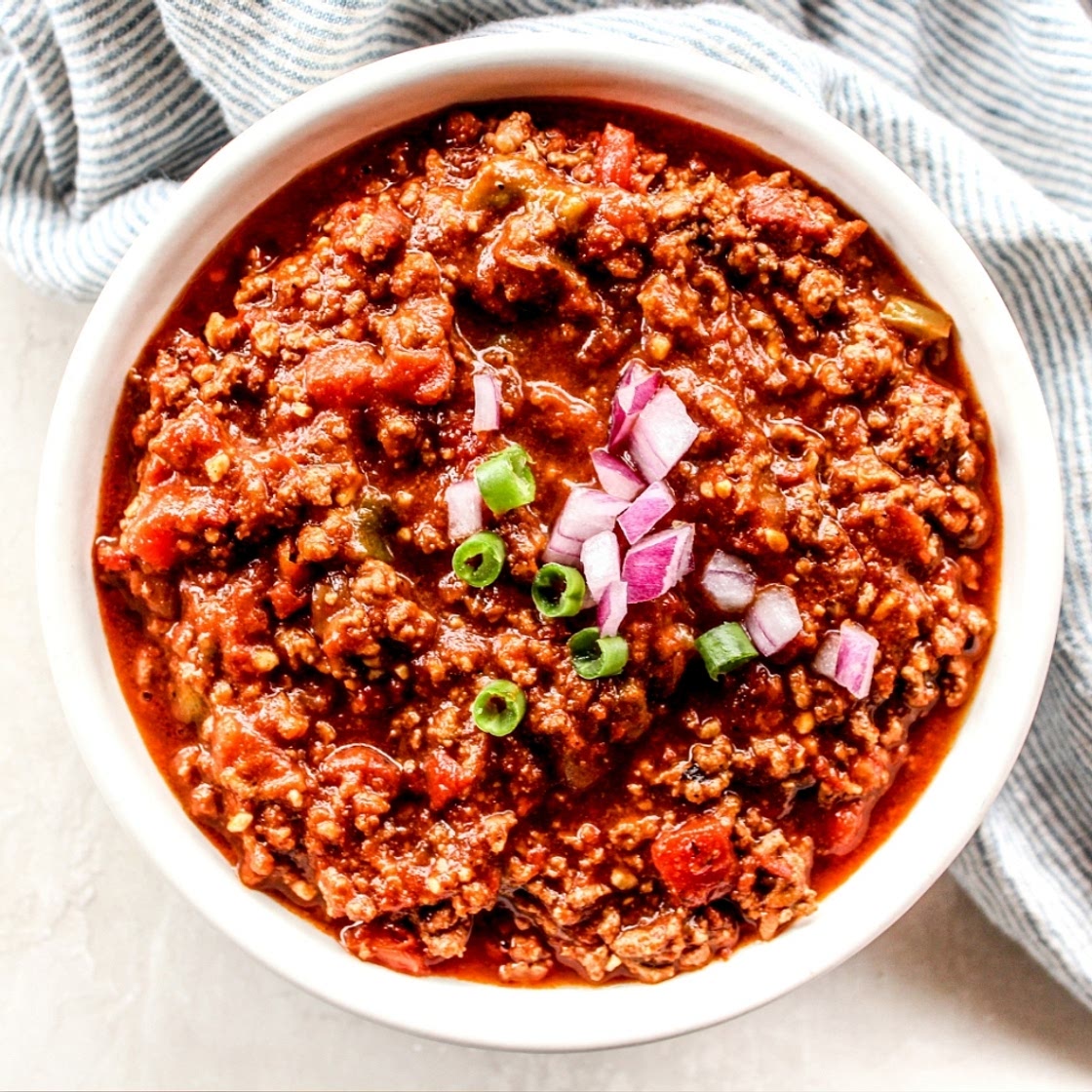 Tiff's No-Bean Chili - Single Recipe