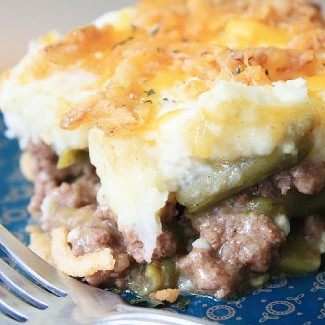 Hamburger Green Bean Casserole