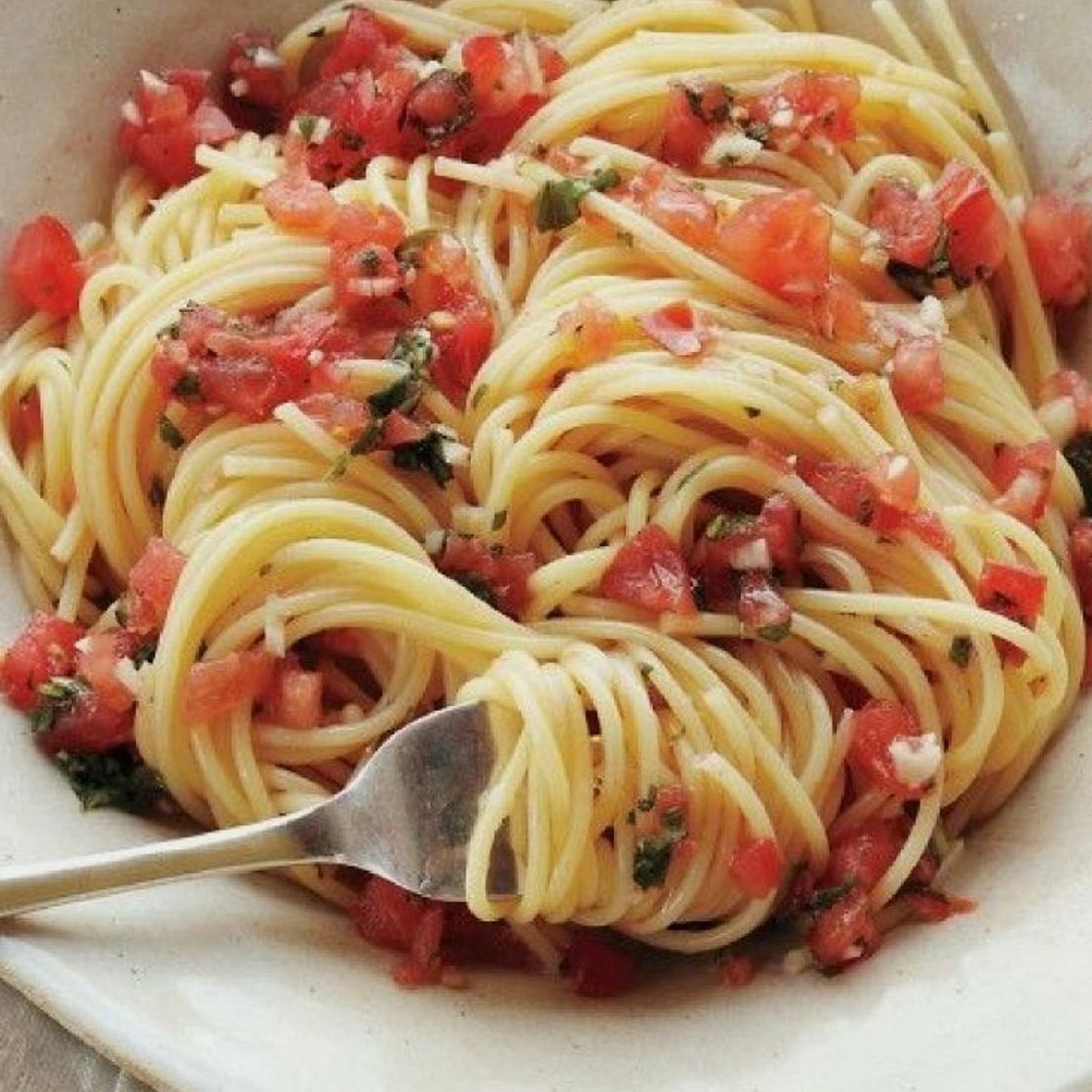 Tomato and Basil Pasta