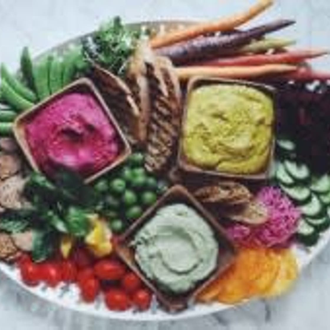 Beet baba ghanoush