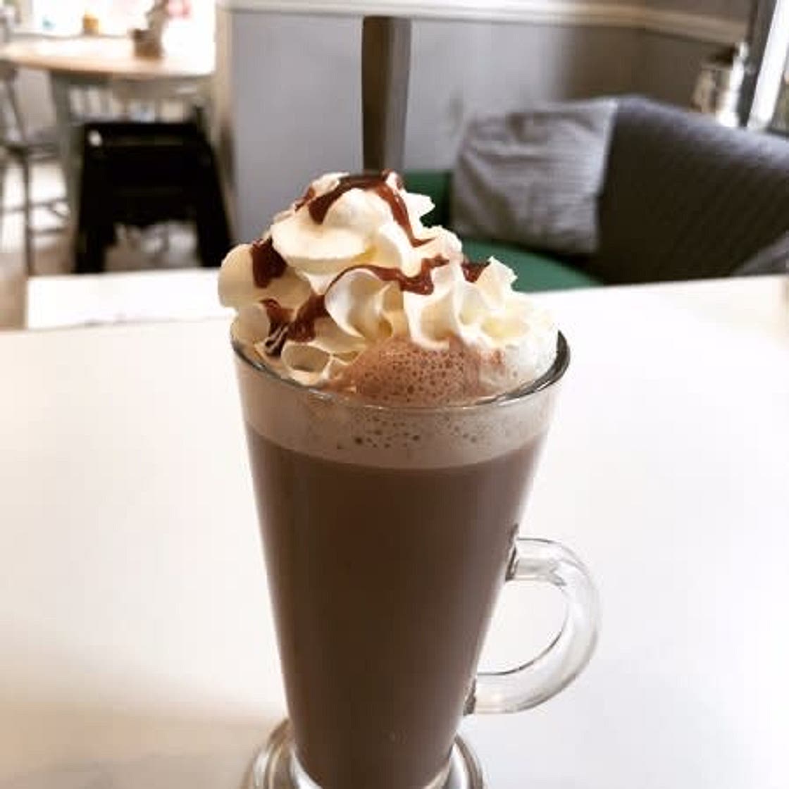 Perfect Hot Chocolate Milkshake 