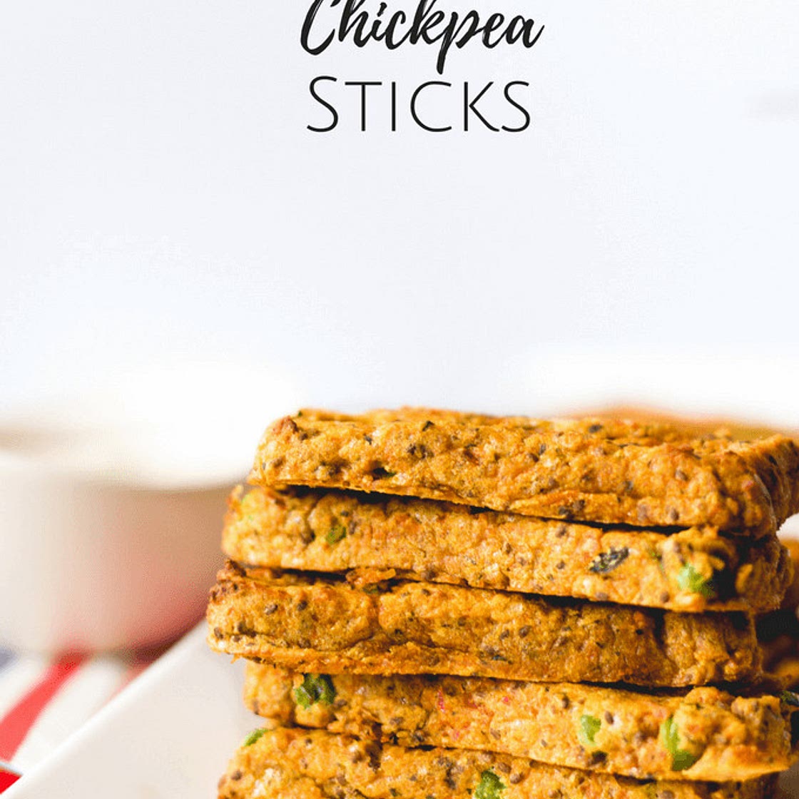 Veggie Chickpea Sticks