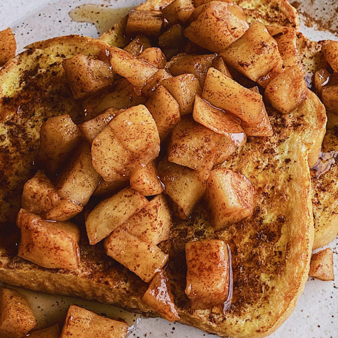 Cinnamon Apple French Toast
