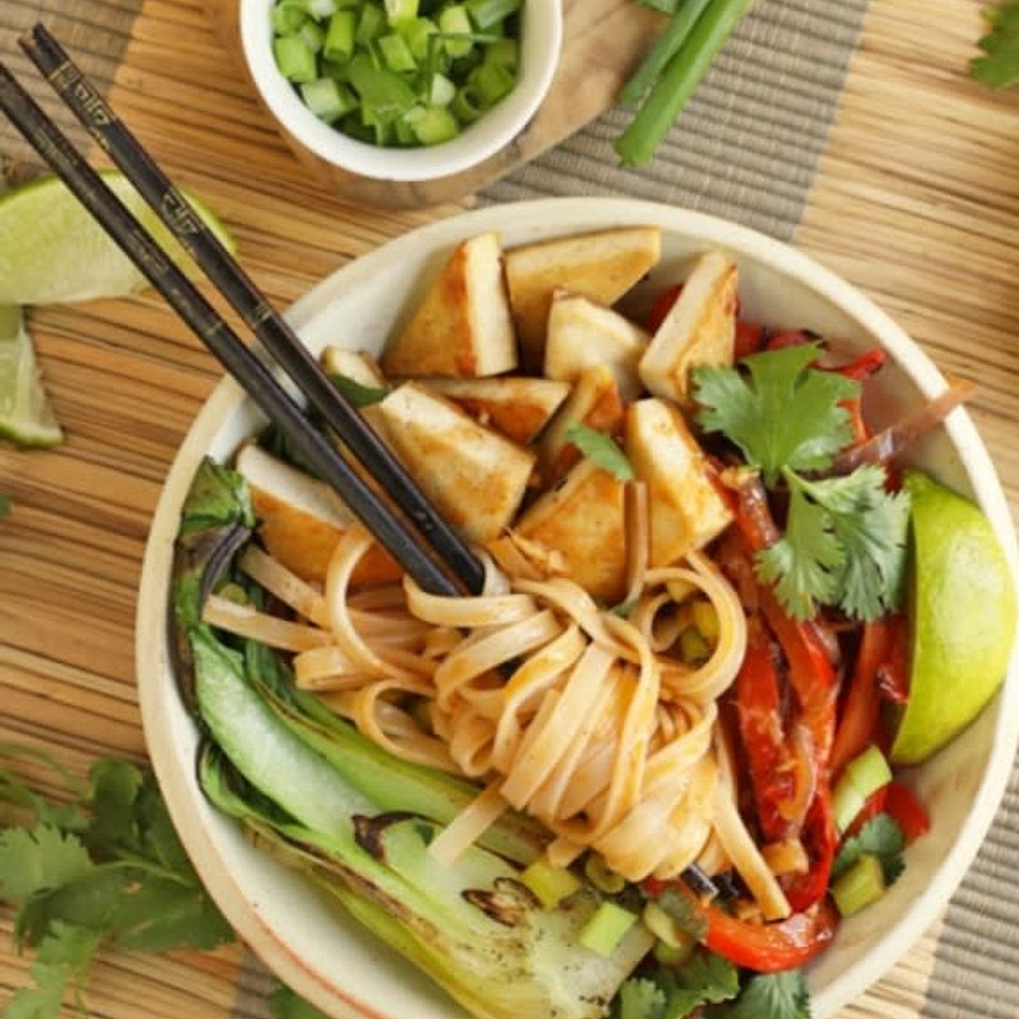 Thai Red Curry with Tofu - My Darling Vegan