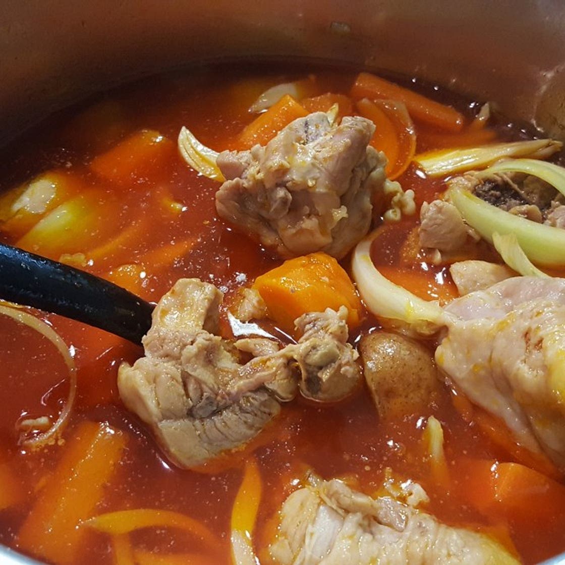 Ra Gu Gà Instant Pot (Chicken Ragu Soup)