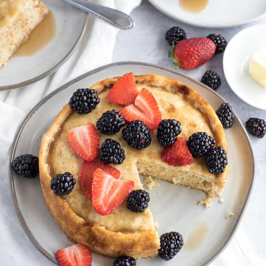 Instant Pot Giant Oatmeal Pancake