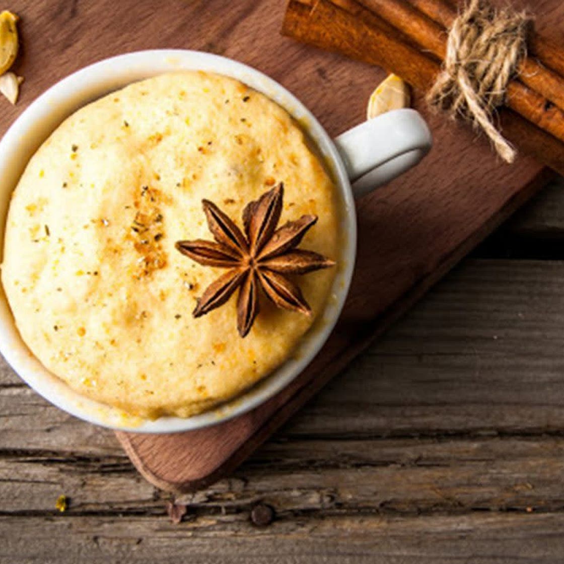 Sweet Cinnamon Mug Cake