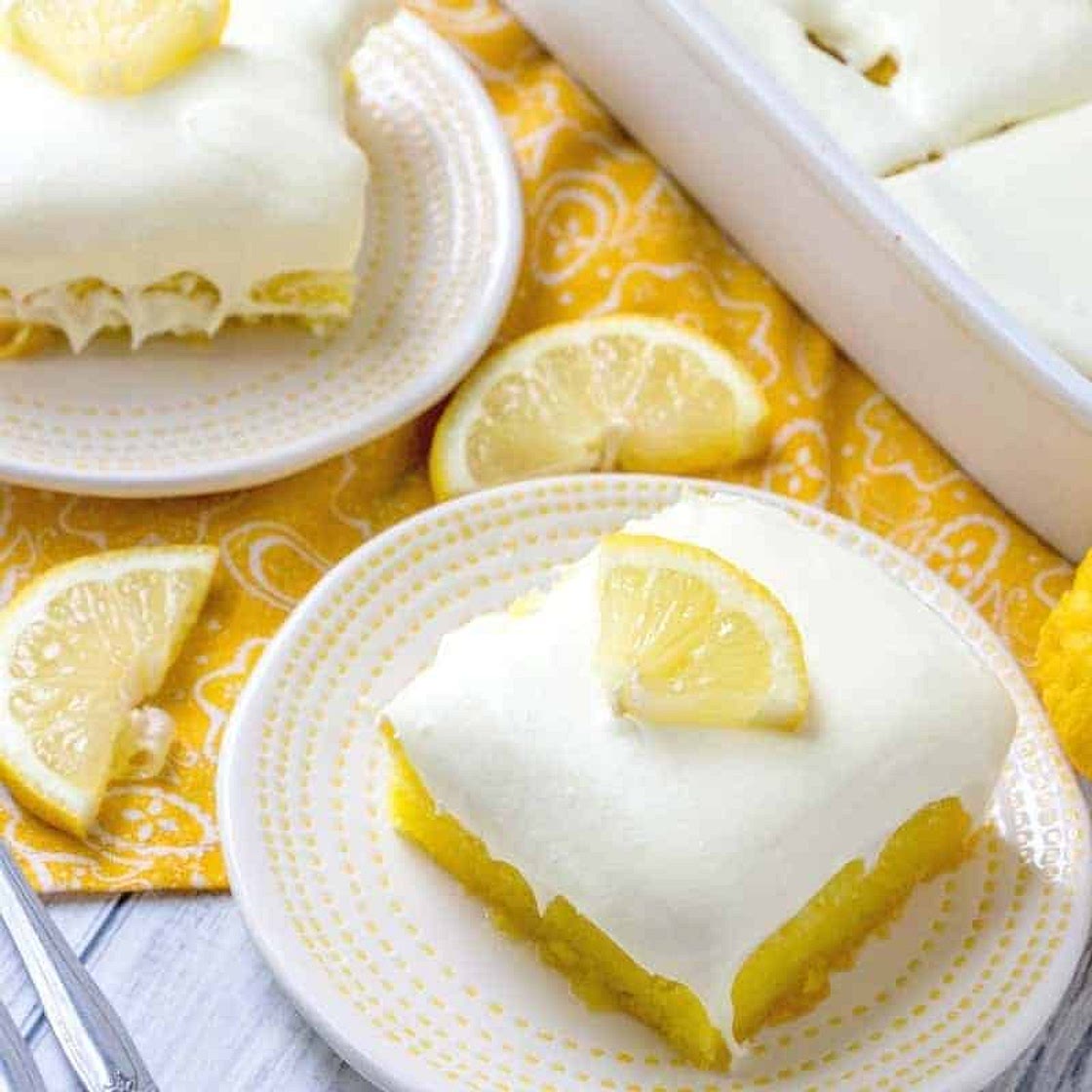 LEMON DROP CAKE