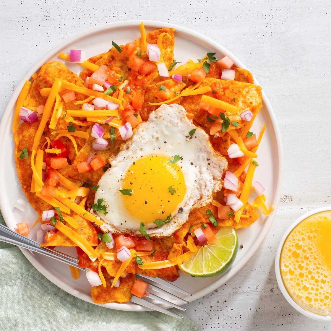 Chilaquiles (nachos déjeuner)