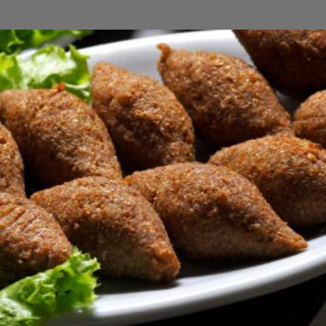 Stuffed Fried Kibbeh / كبة مقلية 