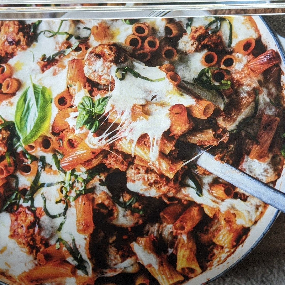 SUN-DRIED TOMATO TURKEY MEATBALL BAKE