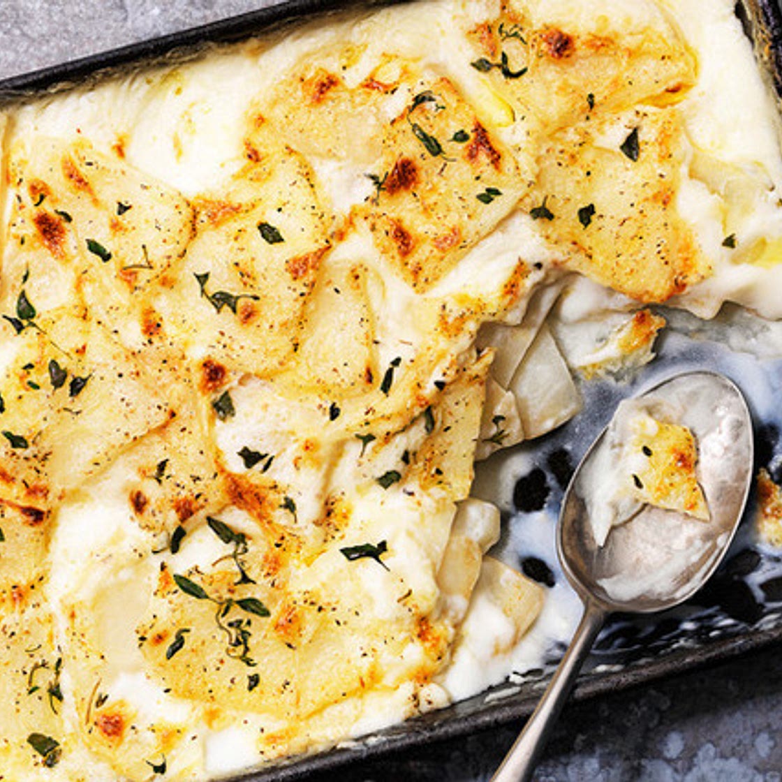 Celeriac dauphinoise