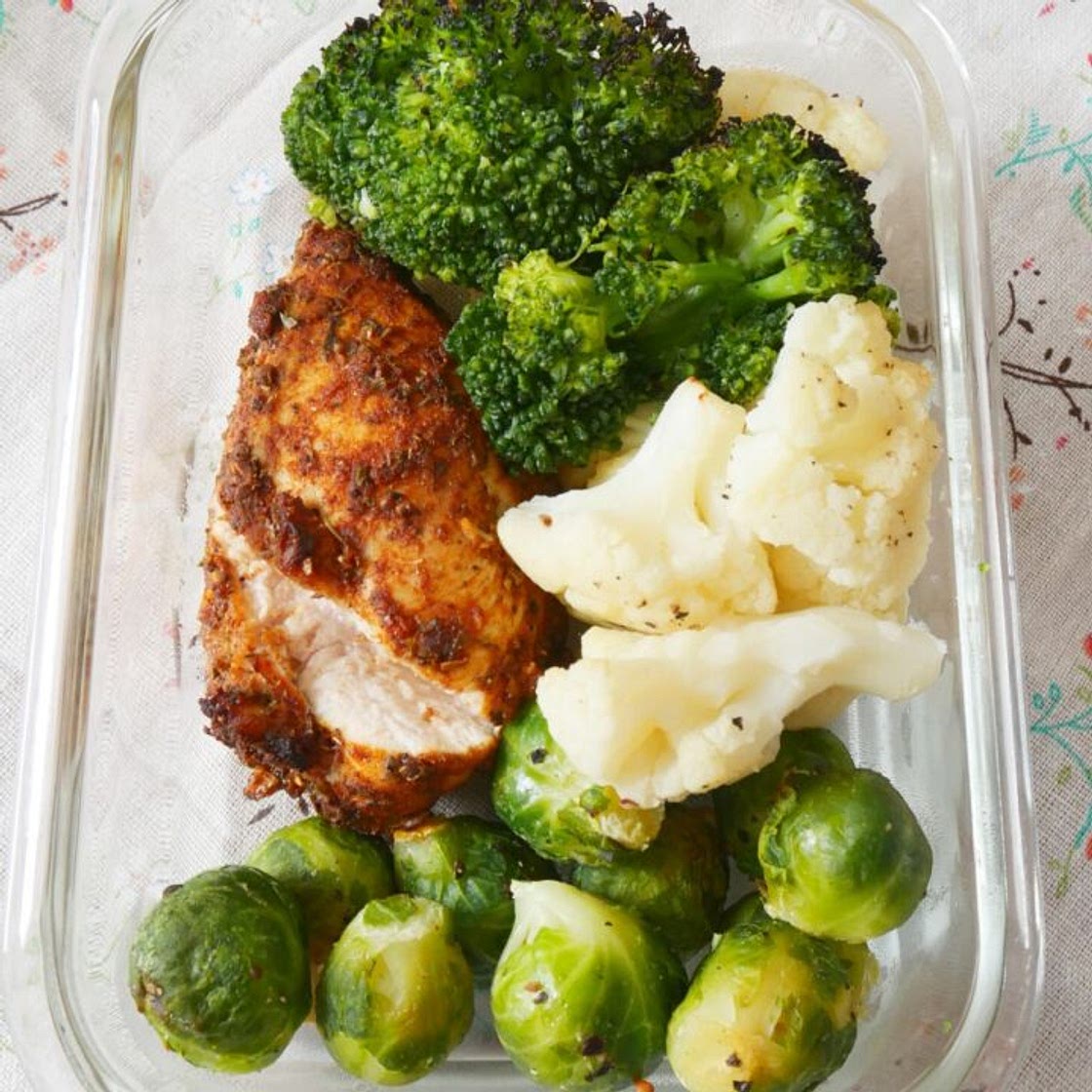 Spicy Curried Chicken Meal Prep Bowl