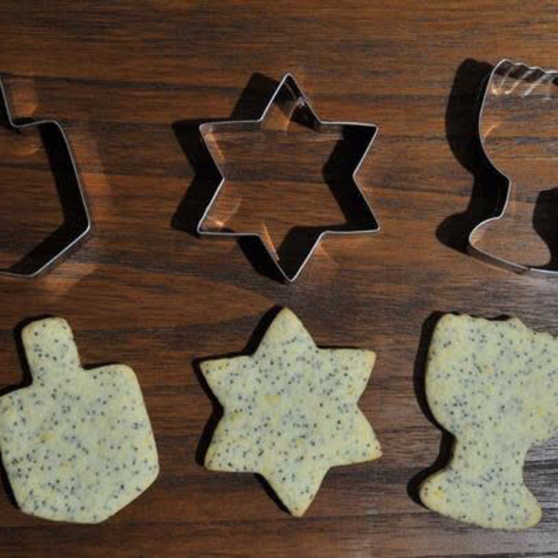 Chanukah Poppy Seed Cookies