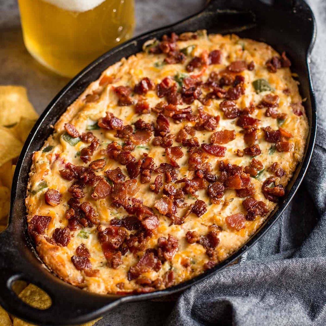 Grilled Jalapeño Popper Dip Recipe
