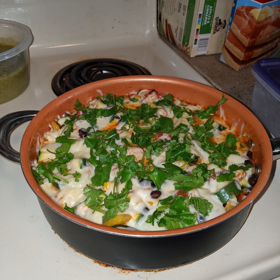 Tex Mex Chicken and Zucchini