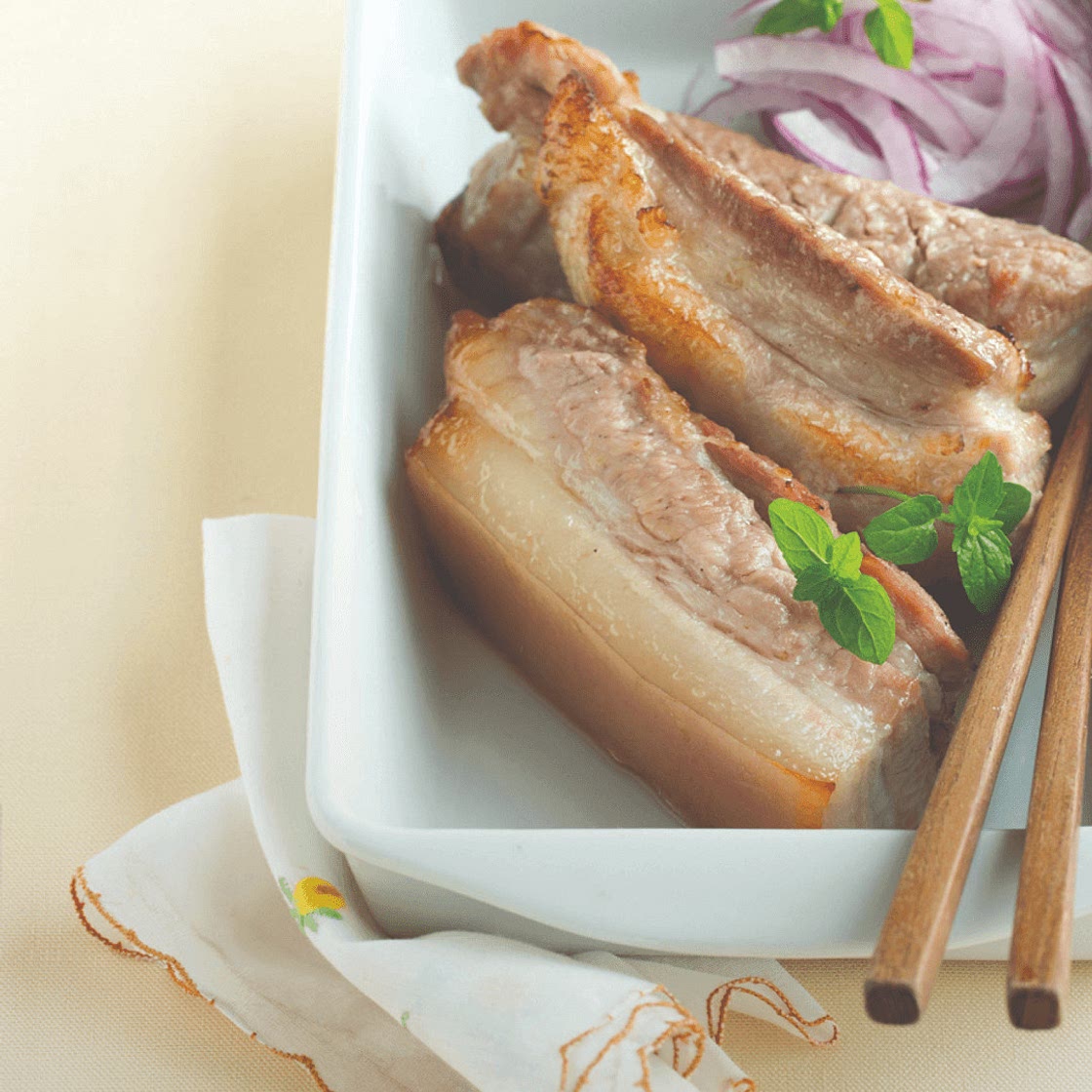 통삼겹살