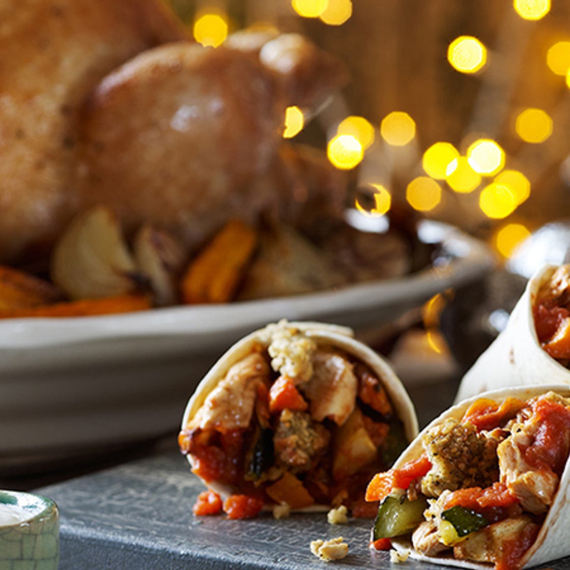 Smoky BBQ Turkey Fajitas