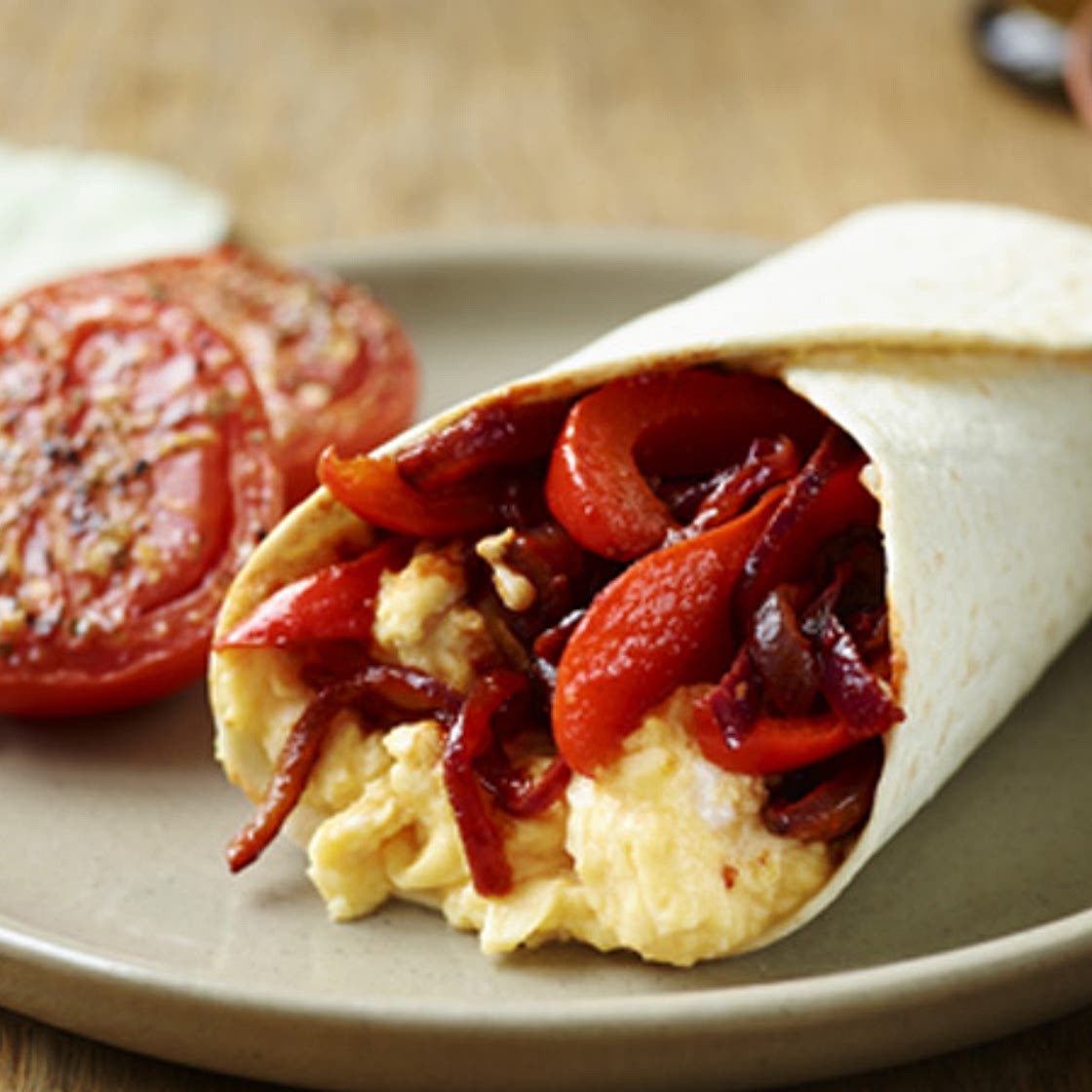 Vegetable Egg Fajitas