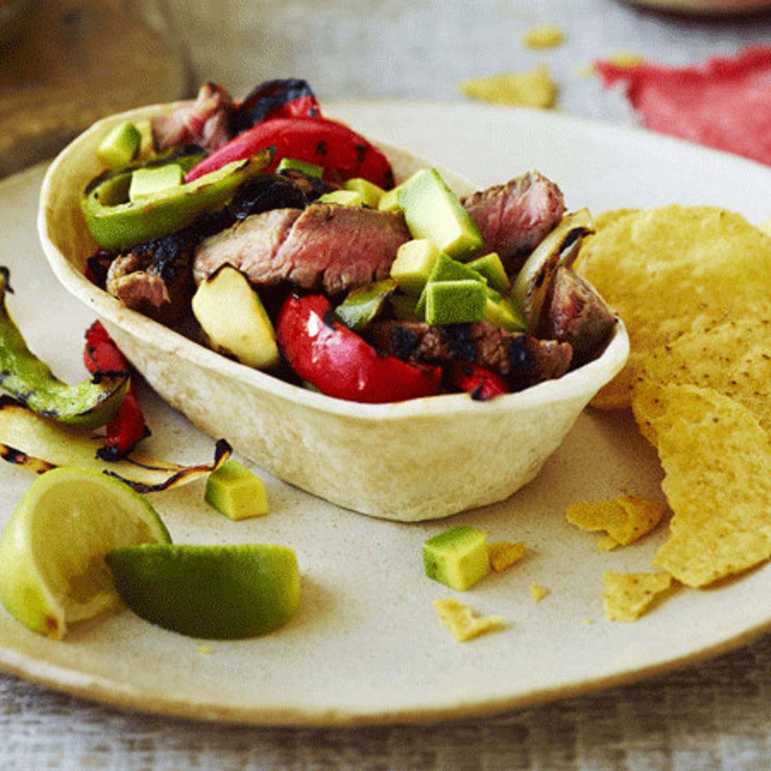 Char-Grilled Steak Fajita Tacos