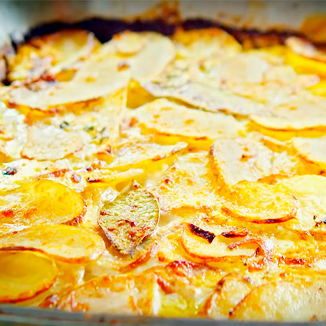 Quick Potato Dauphinoise