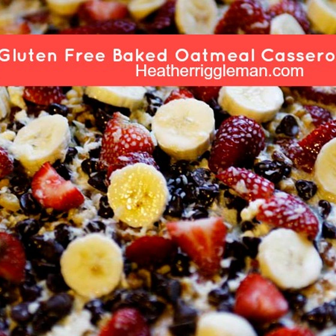 Gluten Free Baked Oatmeal Casserole