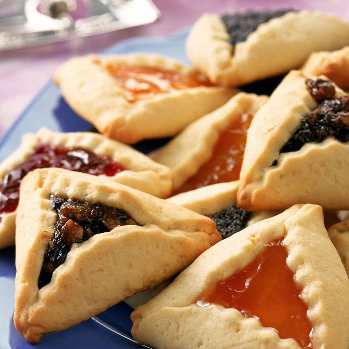 Flaky Hamantaschen Cookies Are Perfect for the Jewish Purim Holiday