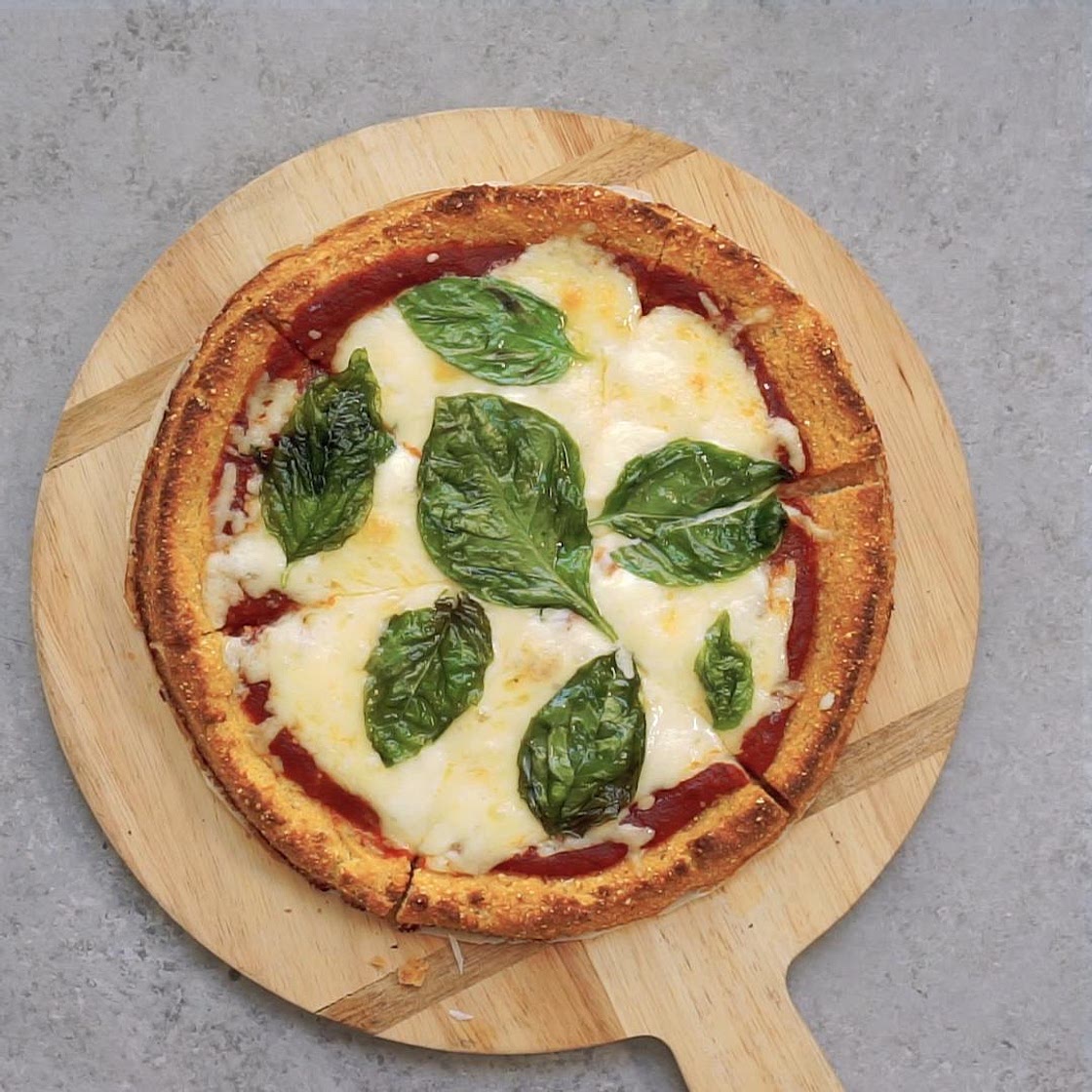 Cauliflower Pizza Crust Recipe by Tasty