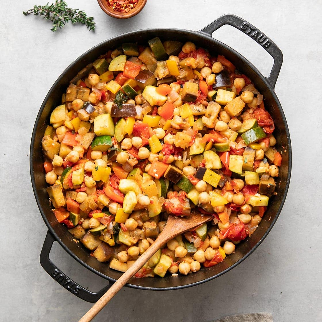 CHICKPEA RATATOUILLE