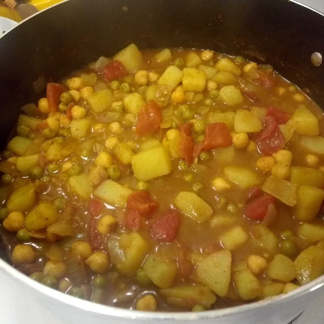 Spicy Vegan Potato Curry