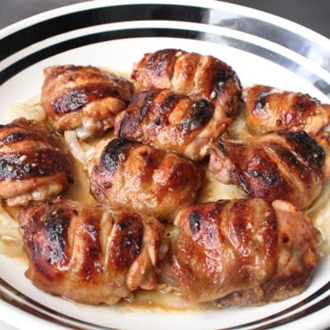 Deez Sweet Hot Mustard Chicken Thighs 