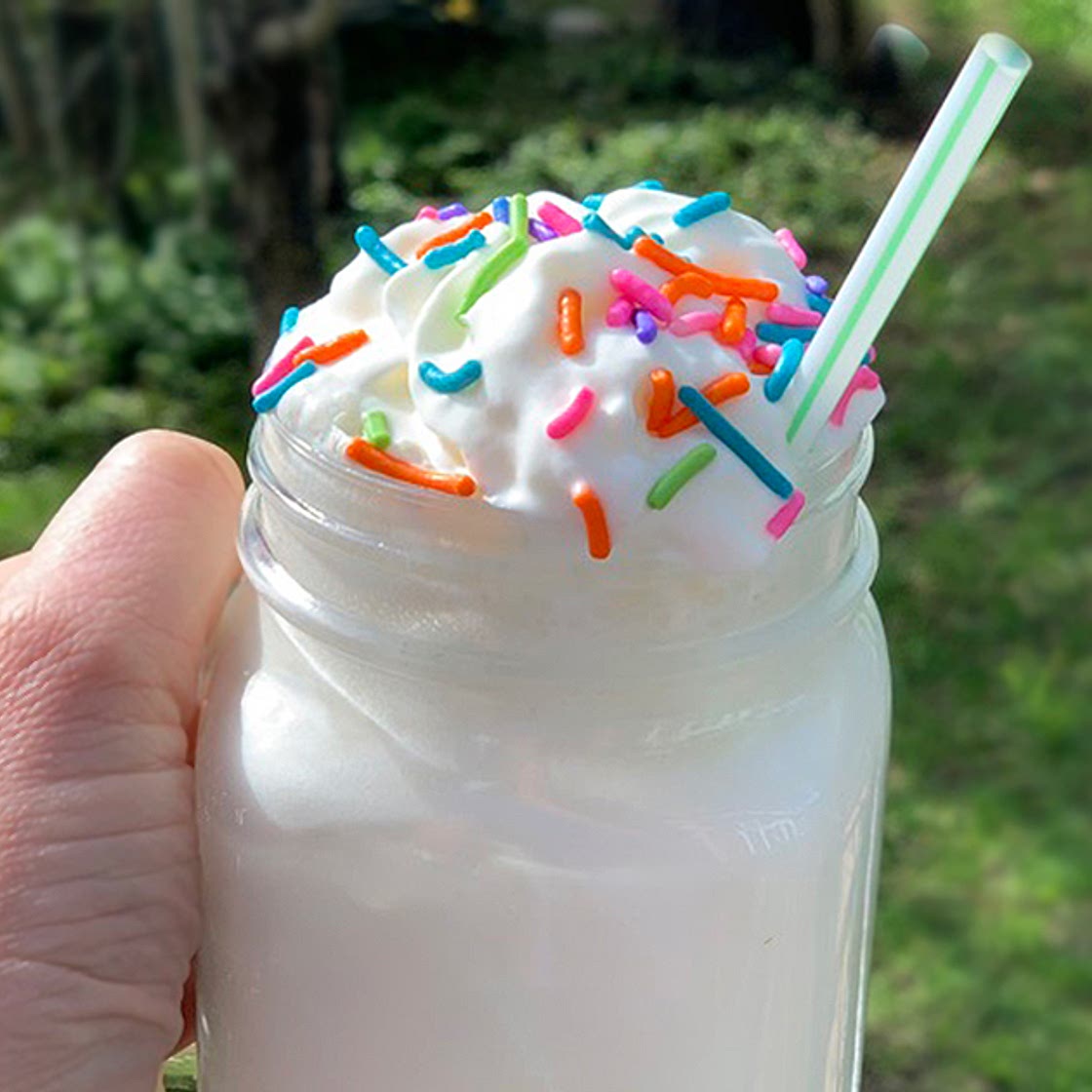 Keto Birthday Cake Protein Shake