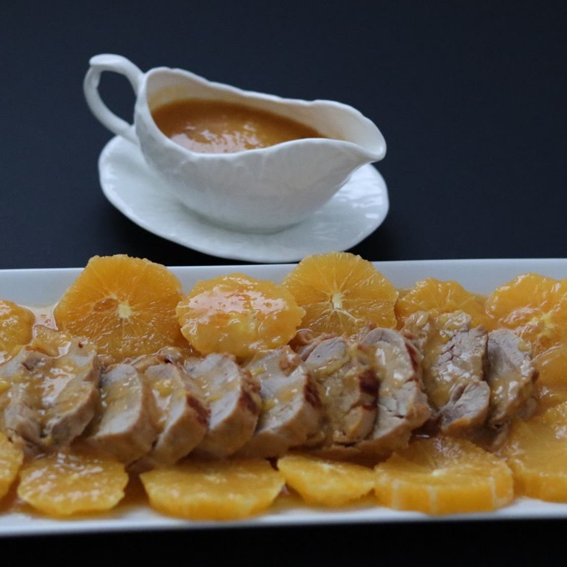 Pork tenderloin with Orange