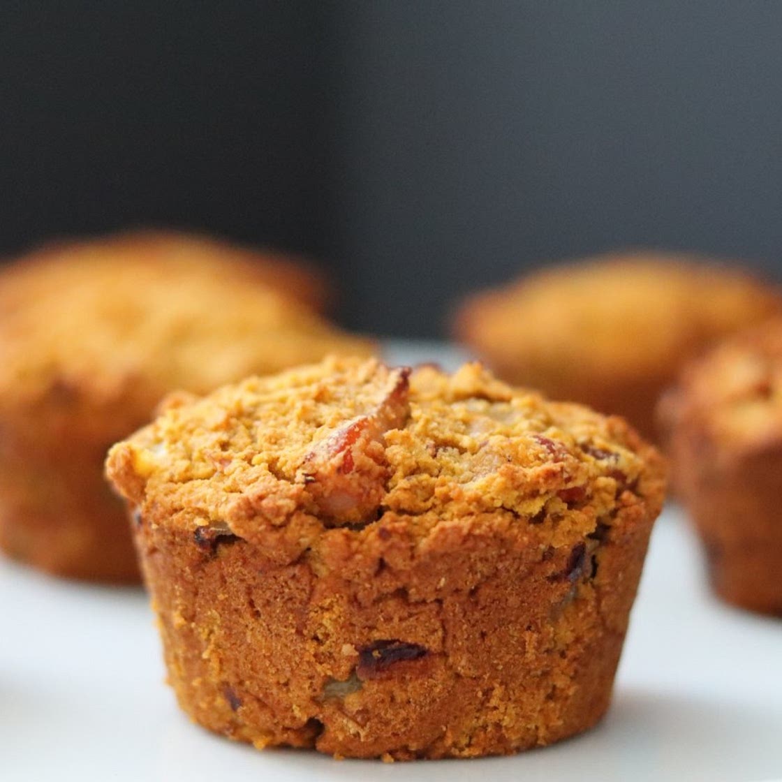 Sweet Potato and Bacon Muffins