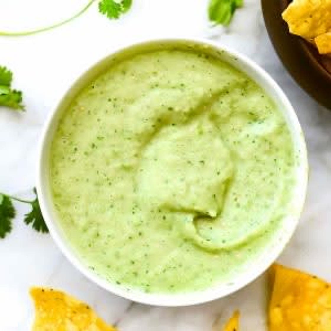 Creamy Avocado Salsa Verde