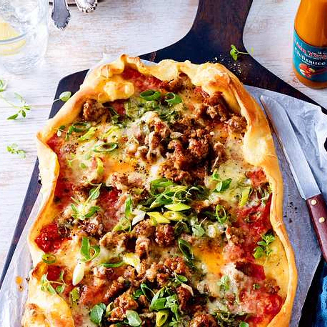 Viel schöner als Döner: Türkische Hack-Pizza