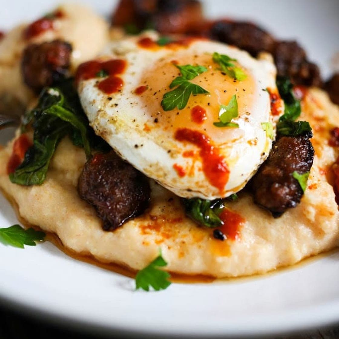 Polenta Eggs