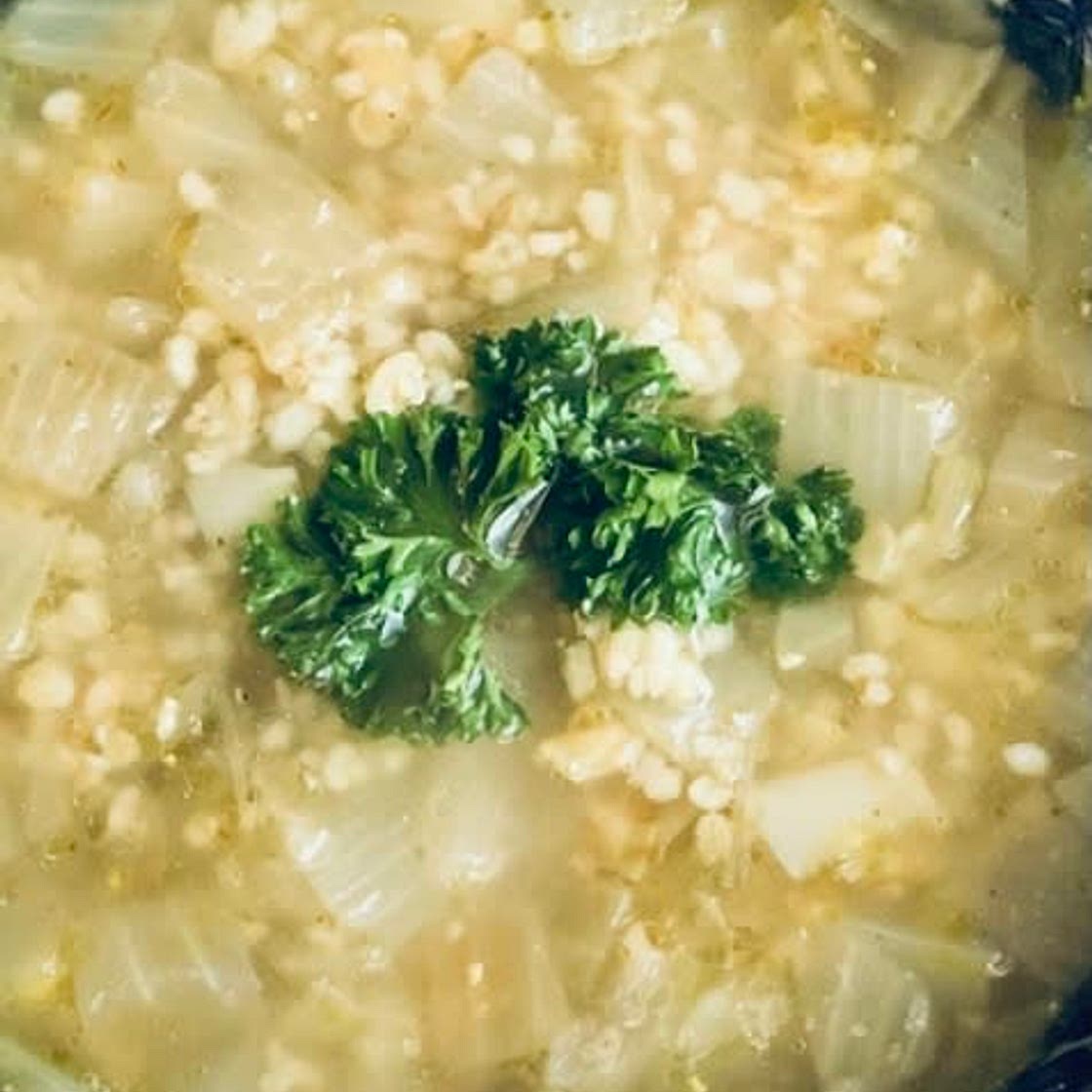 Freekeh Soup / شوربة الفريكة