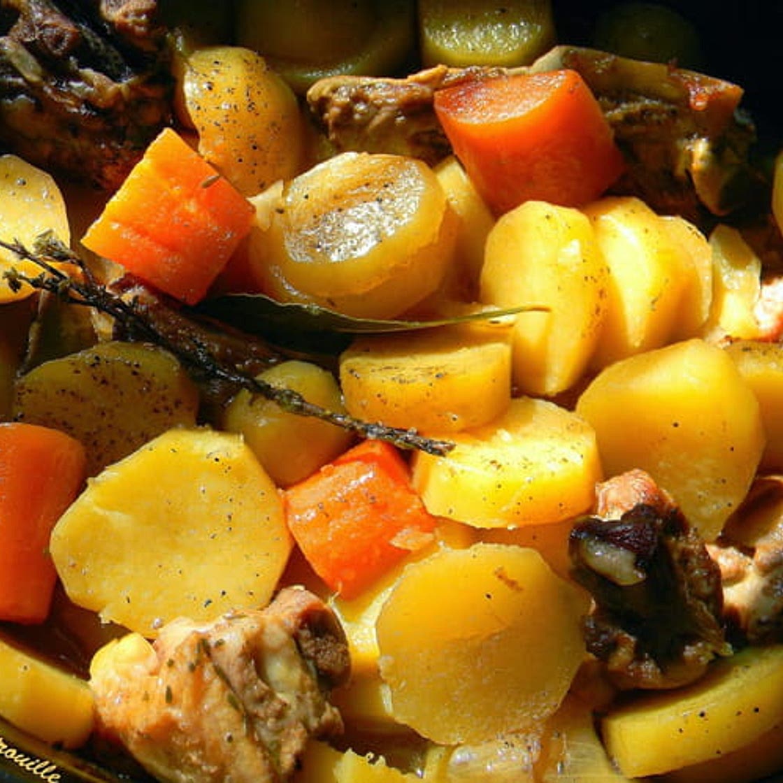 Irish stew, mijoté d'agneau aux pommes de terre et carottes