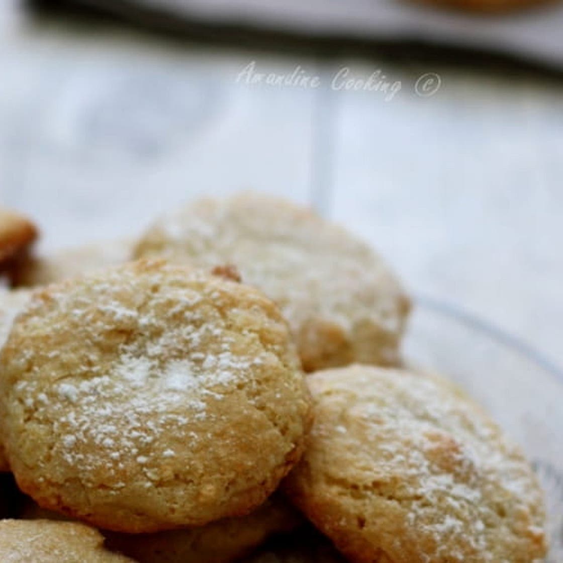 Amaretti, biscuits moelleux aux amandes sans gluten