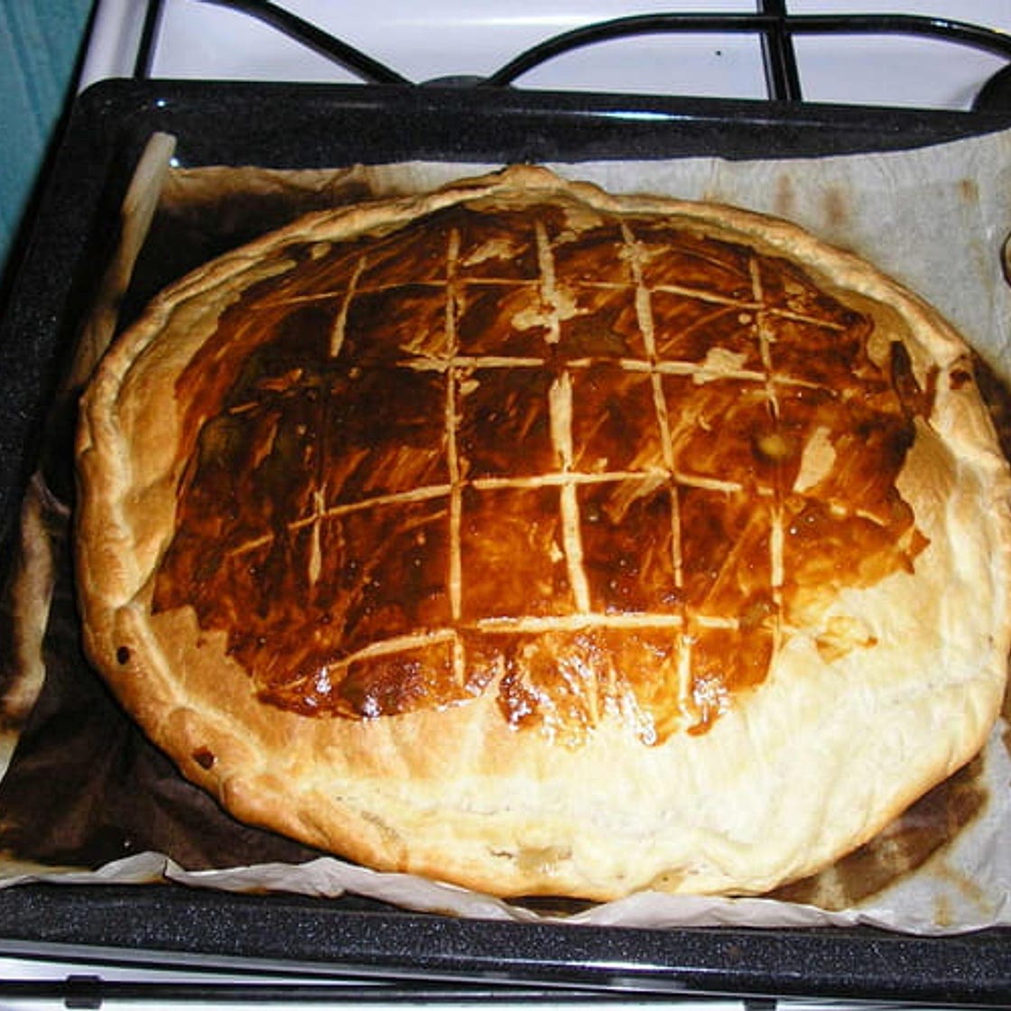 Tourte aux champignons
