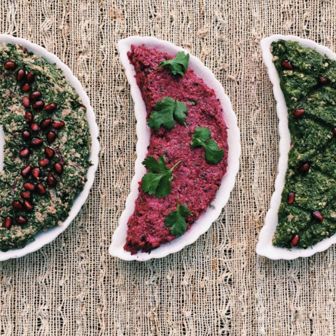 Vegetable Pâté with Walnut and Garlic (Pkhali)