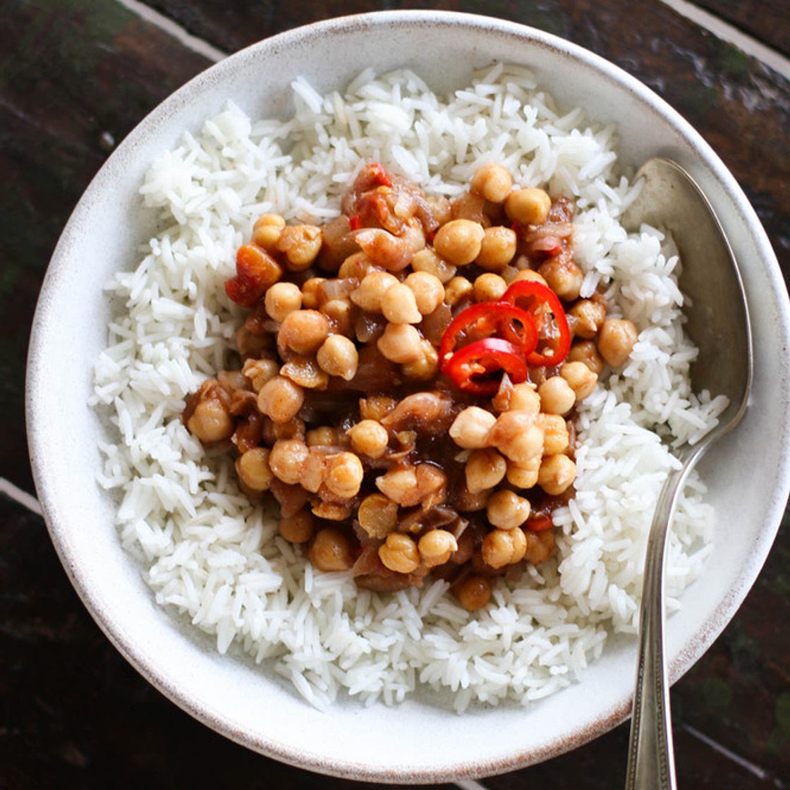 Tomato Chickpea Stew